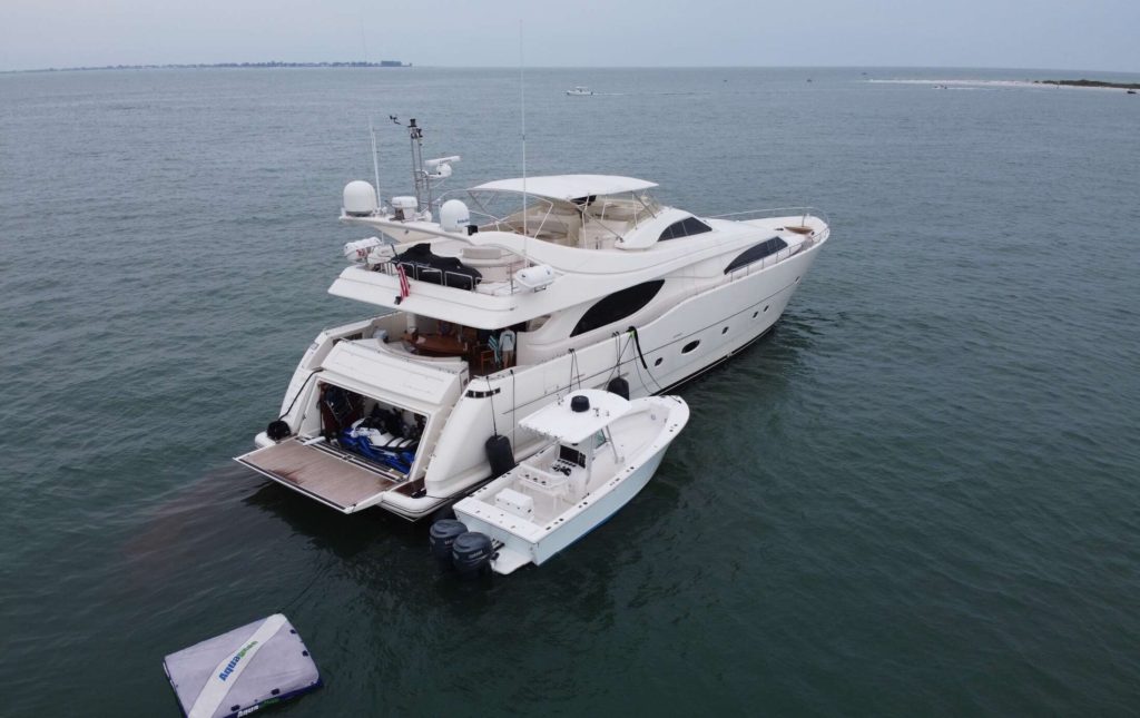 94 Feretti Tampa Luxury Yacht Rentals 1